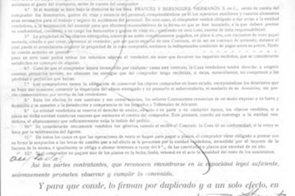 Maquinaria de molinería: contrato de compra 1