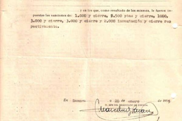 Multas y sanciones de la Fiscalía de Tasas 2