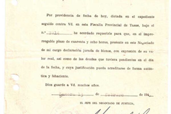 Multas y sanciones de la Fiscalía de Tasas